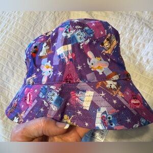 Micky Mouse Walt Disney World Parks & Joey Chou Reversible Bucket Hat -NWT